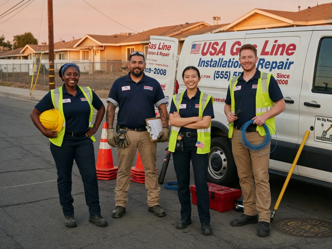 Gas Line Installation company in Orrtanna, PA
